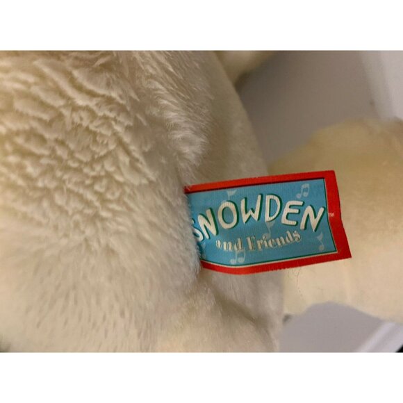 Vtg 1999 Snowden And Friends Animated Musical Christmas Snowman‎ Plush Toy Works - Picture 8 of 9